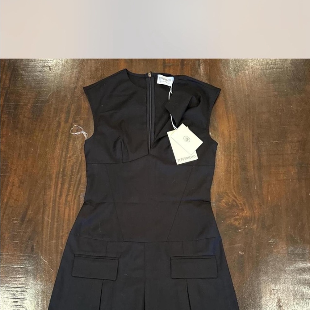 Peppermayo Black Mini Dress